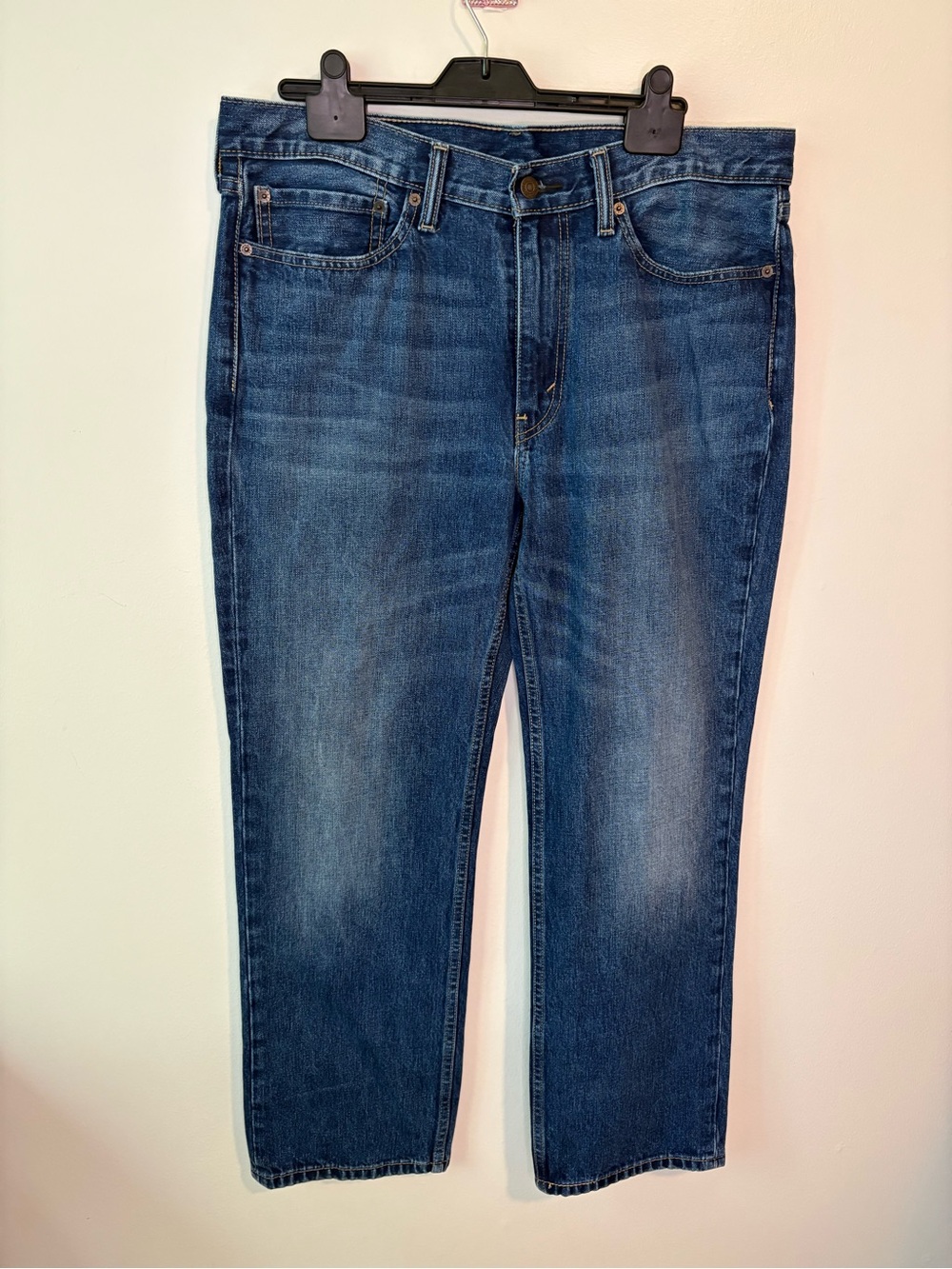 Levi’s Classic Men's Blue Straight-Leg Jeans 36x29